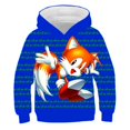 thumbnail image 3 of Sudadera con capucha de Sonic para niños, niñas y niños, moda de otoño, sudaderas con estampado de manga larga, camisetas geniales, ropa para hombres y mujeres, 3 of 5