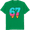 Irish Green, variant on 67 Ice Cream Drip Meme Funny Six Seven Gen Alpha Slang T-Shirt,Full Sizes S-5XL