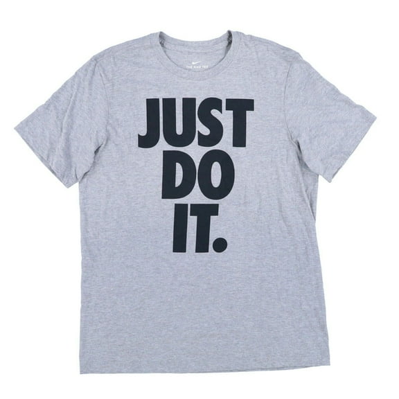 Nike Mens Performance T-Shirt Short Sleeve Crew Neck Tee Top Gray Medium New