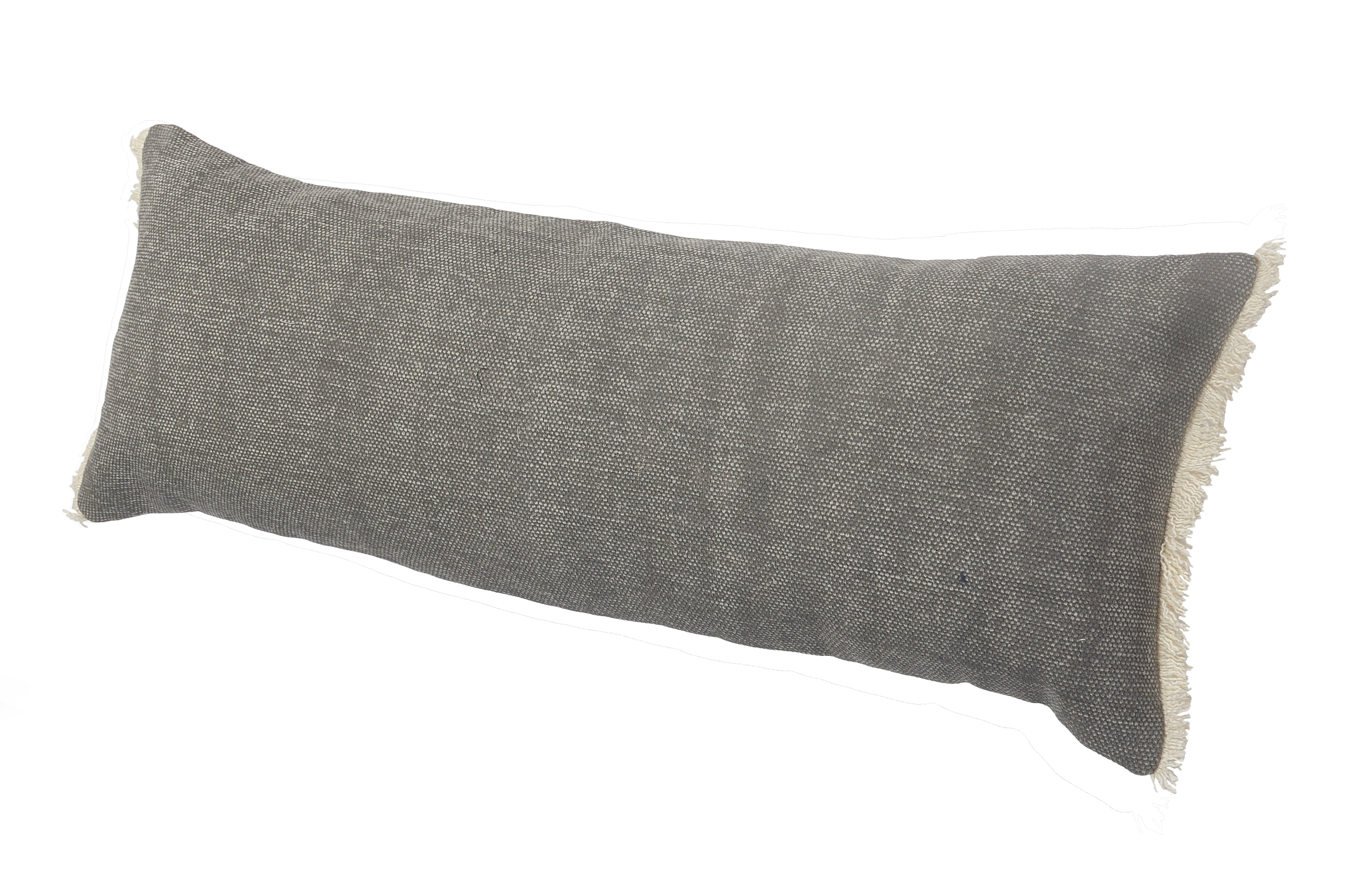 Ox Bay Austin Distressed Organic Cotton Pillow Cover, 14" X 36"