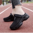 thumbnail image 4 of YOURDIARY Women's Clogs Platform Sandals Mesh Breathable Summer Beach Shoes Black, 4 of 5