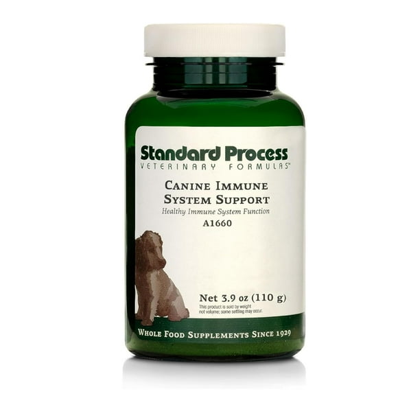 Suplemento de apoyo inmunitario canino, proceso estándar, 110 g