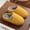 Embroidered logo-yellow, variant on ZELAND Couple Plush Winter House Slippers - Thick Sole, Anti-slip, Warm Indoor Cotton Slippers for Women and Men