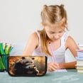 thumbnail image 4 of Bingfone Maple Forest Panda Print Pencil Case Large Capacity Pencil Pouch Pen Bag Office Stationery Organizer Multifunctional Pencil Bag for Women & Men, 4 of 6