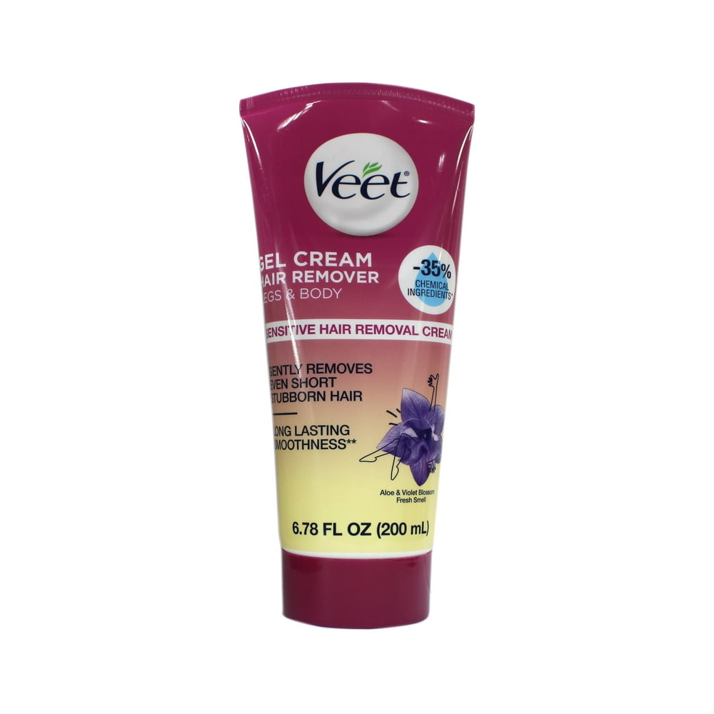 Veet Legs & Body 3 in 1 Gel Cream, 6.78 oz.
