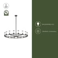 thumbnail image 2 of CH309018NBCG-Kuzco Lighting-Revolve - 18 Light Chandelier-Natural Brass Finish, 2 of 7