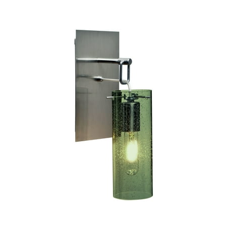 Besa Lighting 1wp Juni10ms Juni 1 Light Wall Sconce With Moss Bubbled Gl Shade Besa Lighting 1wp Juni10ms Juni 1 Light Wall Sconce With Moss Bubbled Gl Shade