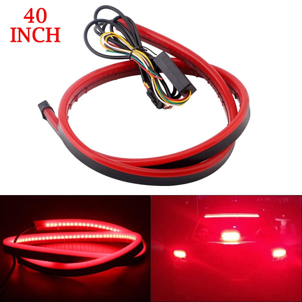 Automobiles & Motorcycles Car Lights Carbon Fiber LED Car Brake Lights ...