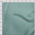 thumbnail image 4 of oneOone Polyester Spandex Sea Green Fabric Stripes Sewing Material Print Fabric By The Yard 56 Inch Wide, 4 of 4