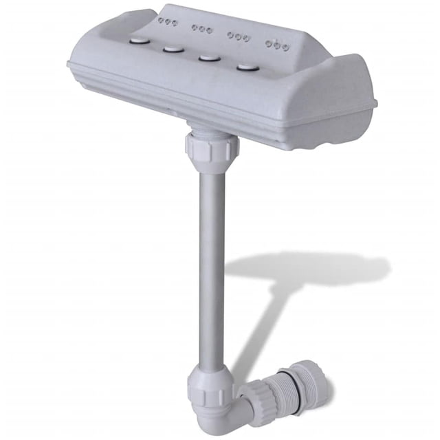 Fuente para piscina VidaXL LED Cascade Waterfall, color blanco