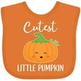 thumbnail image 3 of Inktastic Halloween Cutest Little Pumpkin Boys or Girls Baby Bib, 3 of 4