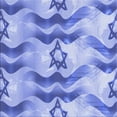 thumbnail image 1 of Ahgly Company Indoor Square Patterned Royal Blue Area Rugs, 6' Square, 1 of 1