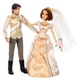 thumbnail image 1 of Juego de muñecas de boda de princesa oficial de Disney Store (Rapunzel y Príncipe Eugenio), juguetes de princesa con detalles moldeados, disfraces de boda de lujo, embalaje escénico y accesorios, jueg, 1 of 5