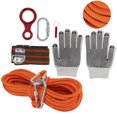 thumbnail image 4 of Escape Rope Kit, Safe Rappelling Cord  for Fire Emergency Survival, 4 of 7