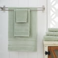 thumbnail image 3 of Qute Home Spa & Hotel Towels 8 Piece Towel Set, 2 Bath Towels, 2 Hand Towels, and 4 Washcloths - Green, 3 of 7
