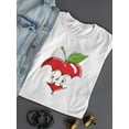 thumbnail image 3 of Eaten Heart T-Shirt Women -Engin Selcuk Designs, Female Large, 3 of 4