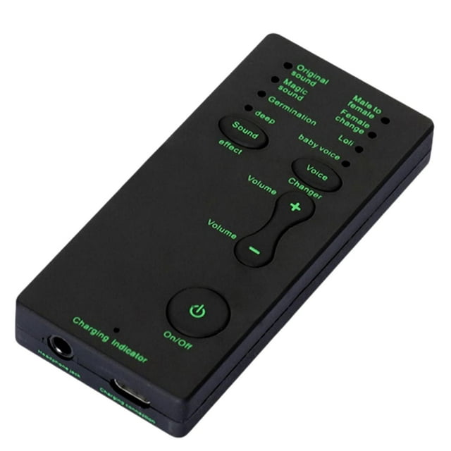 Cambiador de voz Micrófono Universal Disguise Mini para PC Laptop Teléfono móvil Niños