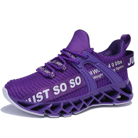 

Kids Sneakers Letter Print Lightweight Breathable Lace Up Outdoor Athletic Shoes Running And Walking Shoes For Girls And Boys