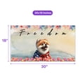 thumbnail image 5 of Freedom Pomeranian on Independence Day 4th of July Doormat Pom Dog Lover Gifts Indoor Outdoor Welcome Mat - 01005, 5 of 5