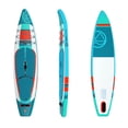 thumbnail image 2 of Jimmy Styks Inflatable Blow Up Stand Up SUP Puffer Paddle Board w/ Pump and Bag, 2 of 6