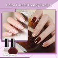 thumbnail image 4 of Set de esmaltes de uñas OpenLive 10 ml Nude Pink 6 colores para mujer, 4 of 7