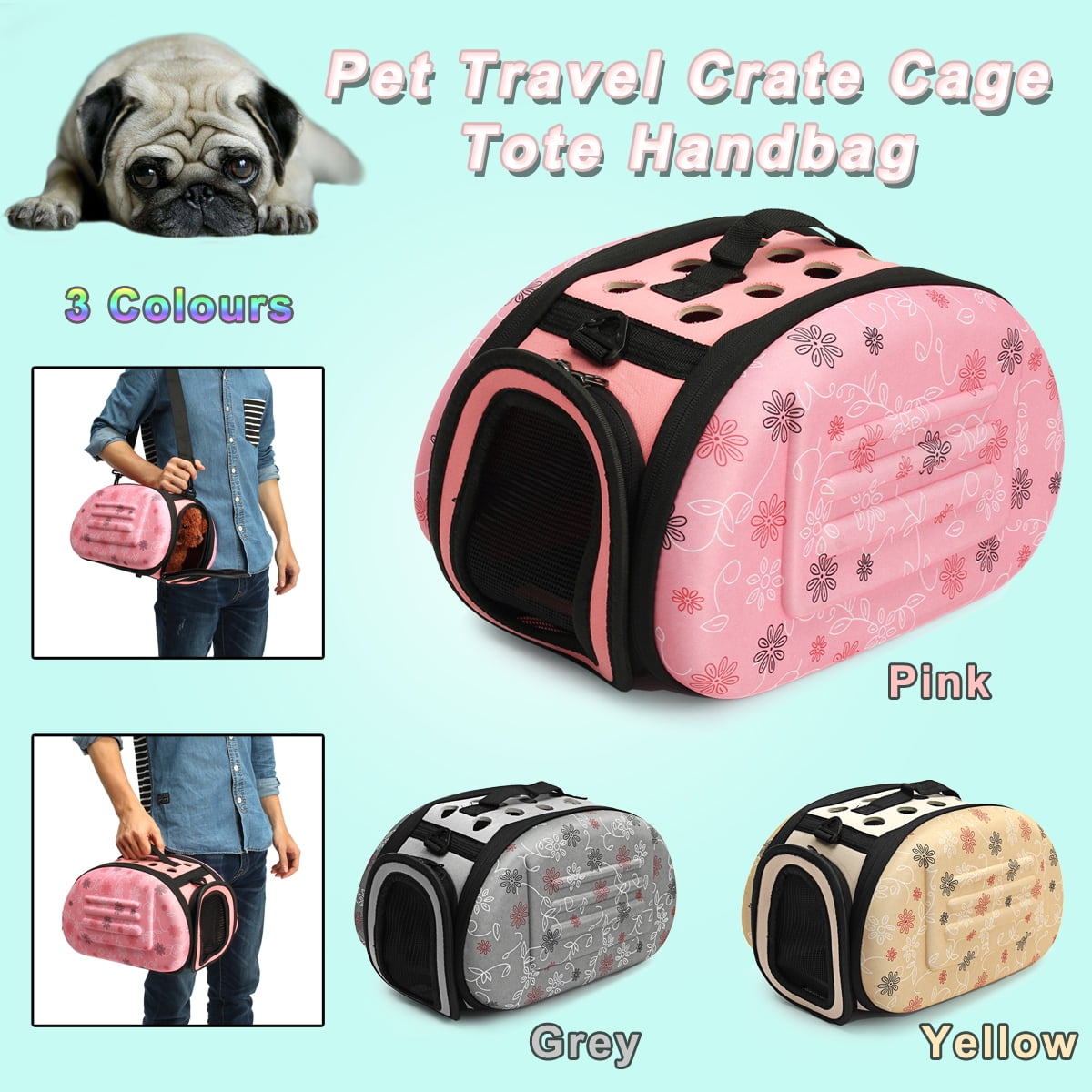 small dog shoulder carrier