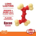 thumbnail image 2 of Juguete masticable Naylabone sabor tocino para perro raza chica, 2 of 9
