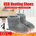 thumbnail image 2 of Calentadores de pies de invierno, suaves y eléctricos, botas de nieve con USB, lavables y eléctricas, para esquí, 2 of 9