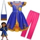 thumbnail image 2 of Vestidos de detective real Mira para Halloween para niñas de anime, disfraces de cosplay para niñas, vestido de princesa Mira + bolsa, ropa para fiesta de cumpleaños para niños, 2 of 5
