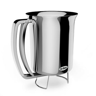 Pancake Batter Dispenser Gourmet Stainless-Steel Pourer, Perfect for Baking Cupcakes, Waffles, Cakes, and Muffins
