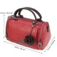 thumbnail image 4 of EeaseMX Almohada de moda Bolso Mujer Bolso portátil de doble uso Bolso Boston Barrel (Rojo), 4 of 7
