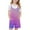 Purple, variant on FAHXNVB Girls Cami Romper Sleeveless Gradient Color V-Neck Jumpsuit Short with Pockets One Piece Summer Casual Fashion Clothes 5-14 Years