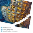thumbnail image 3 of 500 PCS 500 Piece Beautiful Jigsaw Puzzles Starry Night Colosseum,Stunningly Vibrant Colors,Ideal For Game Nights,Vibrant Colors,Great For Relaxation And Display For Puzzle Lovers,Wooden Puzzle, 3 of 6