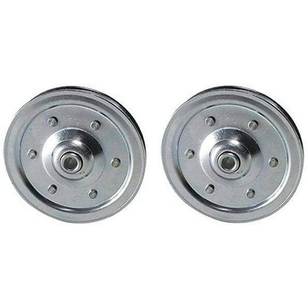 Garage Door 4 Inch Heavy Duty Sheave Pulley (300 lb Load) (2 Pack