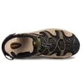 thumbnail image 3 of YOURDIARY Mens Outdoor Sport Sandals with Closed Toe Protection, Adjustable Straps, Non-Slip Comfort Walking Shoes for Hiking Beach Casual, 3 of 8
