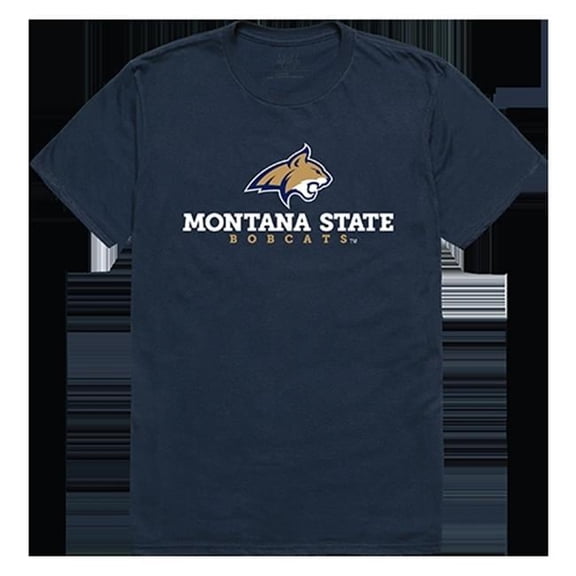 W Republic Products The Freshman Tee - Montana State - Navy - Small