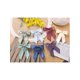 thumbnail image 5 of INSPIRAR CHIC Corbata de moño de color sólido para mujeres, corbata de moño preatado en verde menta, 5 of 6