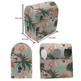 thumbnail image 5 of Animals Lounger Chair Bag, Toucans in the Tropical Forest Monstera Leaves Smoothly Continuous Illustration, High Capacity Storage with Handle Container, Lounger Size, Multicolor, by Ambesonne, 5 of 5