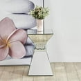 thumbnail image 2 of Elegant Decor 12 inch Crystal End Table in Clear Mirror Finish, 2 of 2