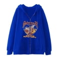 thumbnail image 3 of 2023Y2K Sudadera gótica oscura con cremallera de Cupido, sudadera con capucha de lana de estilo americano para otoño e invierno, prendas de vestir exteriores holgadas de estilo milenario, 3 of 4