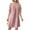 Pink., variant on Akafmk Summer Dresses for Women Casual Dresses,Solid Color V-Neck Mid-Length Dress Short Sleeve Midi Dresses Loose Shirt Dresses