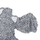 thumbnail image 5 of Vestido informal de fiesta con hombros descubiertos y estampado de leopardo para niña, 5 of 7