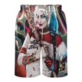 thumbnail image 4 of Animated Harley Quinn Short Sweatpants Summer Daily Cozy Lounge Shorts 3D Printed Beach Shorts Sweatpants With Drawstring And Pockets, 4 of 7