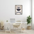 thumbnail image 2 of Stupell Industries Boho Inspired Abstraction Layered Blue Circular Shapes, 24 x 30, Designed by Jess Bruggink, 2 of 7
