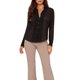 thumbnail image 2 of Sunloudy Conjunto de blusa casual para mujer, camisa de solapa de color sólido de manga larga + chaleco ajustado, blanco Sunloudy moda, 2 of 9