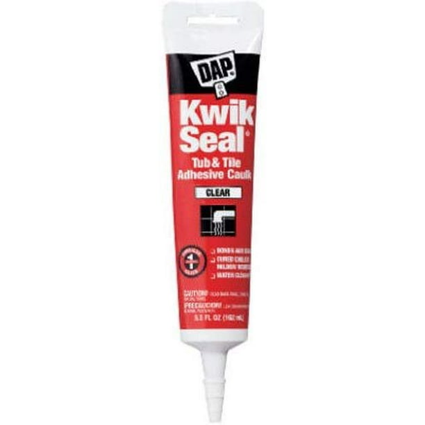 Dap 18008 Kwik Seal Caulk, 5.5Ounce, Clear