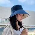 thumbnail image 6 of Happy Date  Cute Bucket Hats for Women Summer Beach Sun Hat Travel Outdoor Cotton Cap Fishing Hat for Men, 6 of 7