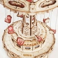 thumbnail image 4 of ROBOTIME Swing Ride DIY Music Box 3D Wooden Puzzle,Gift for Birthday Children Adult, 4 of 4