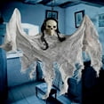 thumbnail image 2 of Halloween Decorations Horror Hanging Taro Little Hanging Ghost, 2 of 2