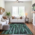 thumbnail image 6 of Addison Rugs Mayfield Premium Machine Washable Transitional Stripes Sage Rectangle Rug, 10' x 14', 6 of 6